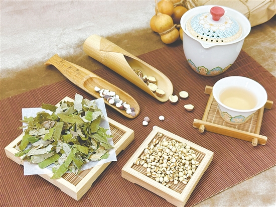 江門市五邑中醫(yī)院推出的減脂輕身茶飲。